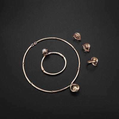 Juego de 4 Collares de Aleación - Joyería Versátil y Elegante - Image 6