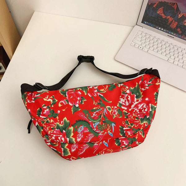 Bolsa Pecho Artística de Moda Contemporánea