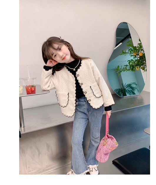 Abrigo para Niña Estilo Western Chanel - Image 29
