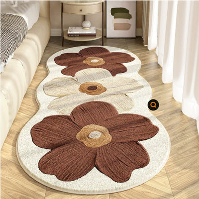 Manta de Cachemir con Diseño Floral para Mesita de Noche - Image 7