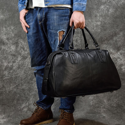 Bolso de Cuero Genuino con Asa de Hombro - Gran Capacidad - Image 11