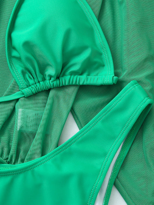 Bikini de Tres Piezas Blanco para Mujer - Image 10
