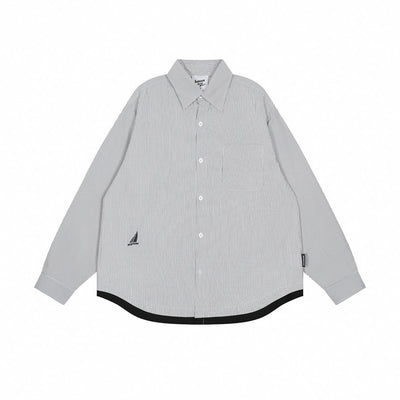 Camisa Manga Larga Combinada para Hombre - Image 18