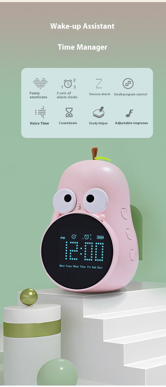Reloj Despertador Digital Inteligente con Carga Rápida para Niños y Estudiantes - Image 13