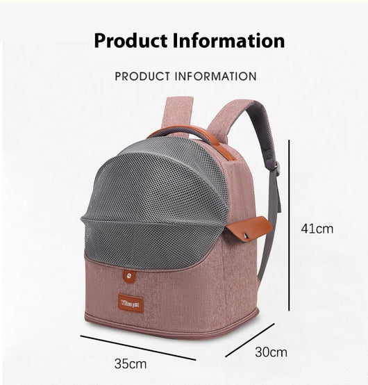 Mochila Transportadora Respirable para Gatos de Gran Capacidad Expandible - Image 18