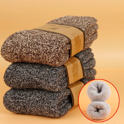 Calcetines Térmicos Largos para Hombre con Forro de Terciopelo y Lana - Image 11