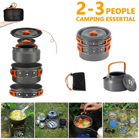 Juego de Vajilla Plegable para Camping y Picnic - Image 17