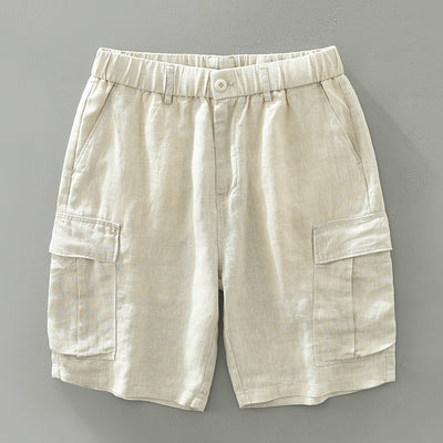 Overol Vintage Japonés de Lino Puro para Hombre - Image 6