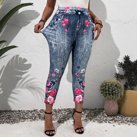 Mallas Capri Deportivas Ajustadas y Reductoras para Yoga y Fitness
