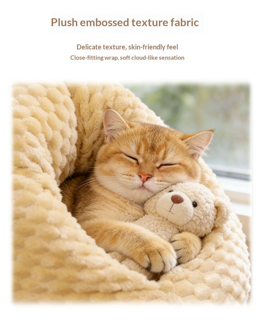 Cama Térmica Acolchada para Mascotas - Diseño Infantil Cálido - Image 13