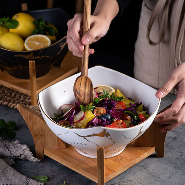 Tazón Grande Multiusos para Ensaladas, Sopas y Fideos