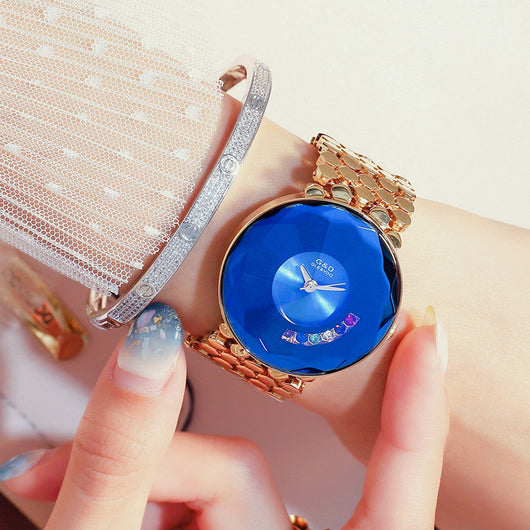 Reloj de Acero Inoxidable Chapado Cuarzo Elegancia Europea - Image 10