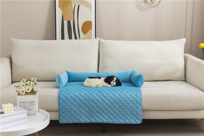 Sofá Cama para Perros Grandes - Cojín Térmico Ortopédico con Protector de Muebles - Image 18