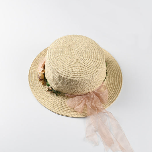 Sombrero de Ala Corta Estilo Corona Plana para Primavera y Verano - Image 12