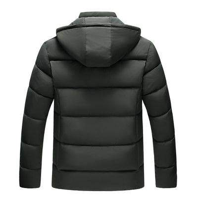Chaqueta Acolchada de Plumas para Hombre Tallas Grandes - Image 10