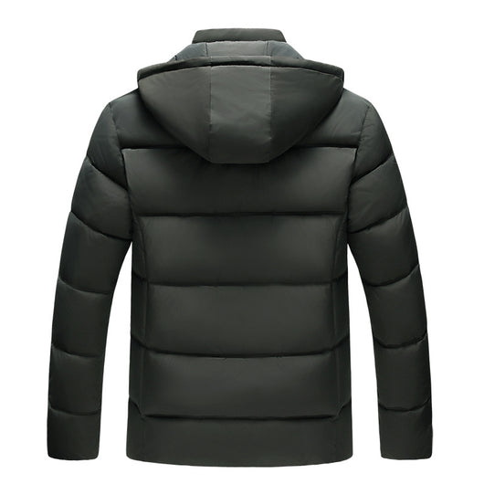 Chaqueta Acolchada de Plumas para Hombre Tallas Grandes - Image 10