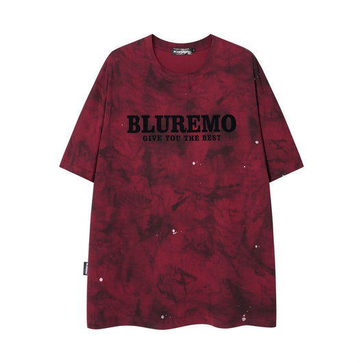Camiseta Batik Vintage Desgastada para Hombre