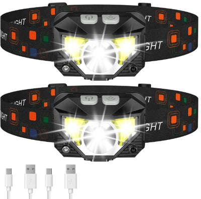 Linterna LED COB Roja Recargable USB - Potente Alcance para Pesca Nocturna Impermeable - Image 7