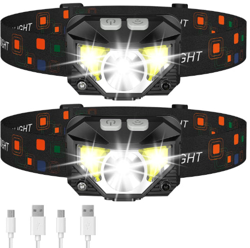 Linterna LED COB Roja Recargable USB - Potente Alcance para Pesca Nocturna Impermeable - Image 7