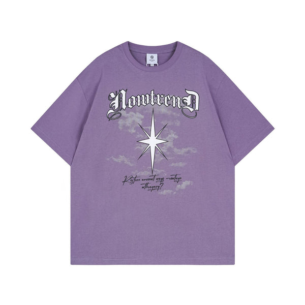 Playera Estampada con Cruz para Hombre