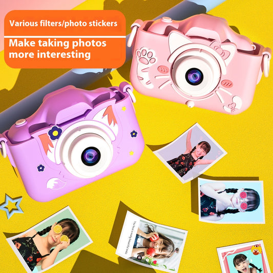 Cámara Digital Infantil Gatito Cabezón - Fotografía para Niños - Image 2