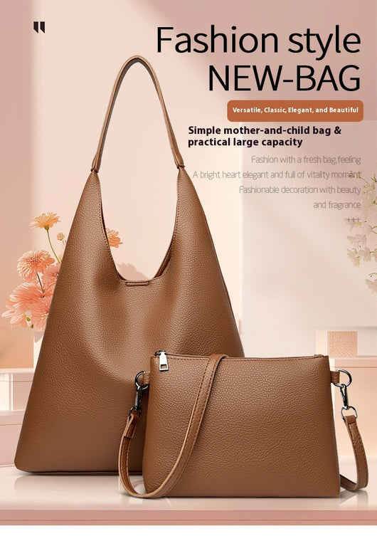 Bolso Retro de Cuero Suave con Gran Capacidad para Llevar al Hombro - Image 21