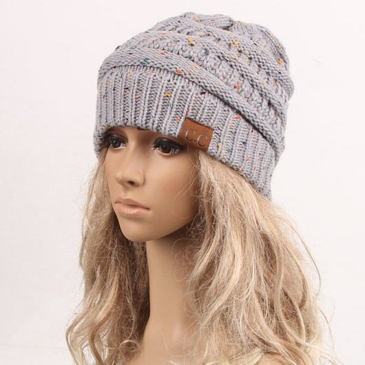 Gorro Tejido de Moda para Dama Multicolor Cálido - Image 6