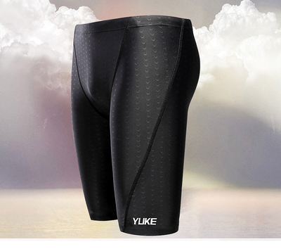 Bóxer de Natación Sharkskin Esquina Plana para Hombre Talla Grande - Image 15