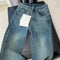 Pantalones Skinny Retro Azul para Mujer