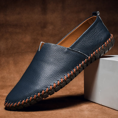 Mocasín de Cuero Gommino con Capas para Hombre - Image 4