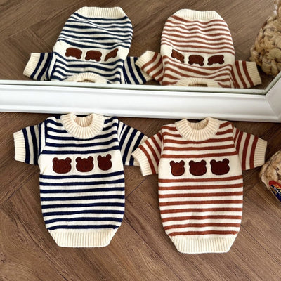 Suéter Tejido Cálido para Mascotas Estilo Coreano Otoño Invierno - Image 2