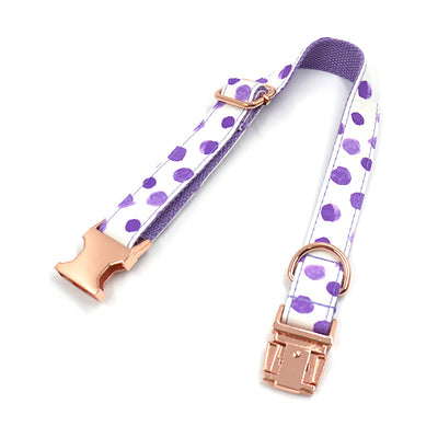 Collar para Mascotas INS Wind Púrpura con Lunares - Image 5