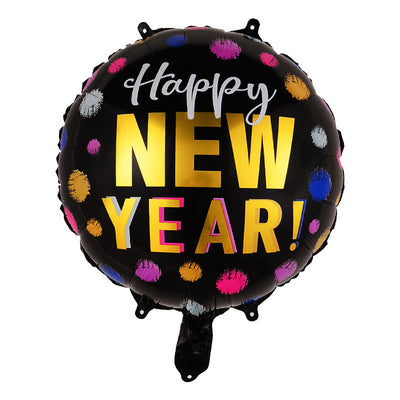 Globo Decorativo Plateado Año Nuevo 45cm - Decoración de Pared para Fiestas - Image 3