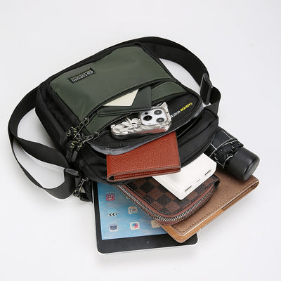 Bolsa Cruzada Multifuncional para Hombre - Ideal para Viajes y Uso Diario - Image 4