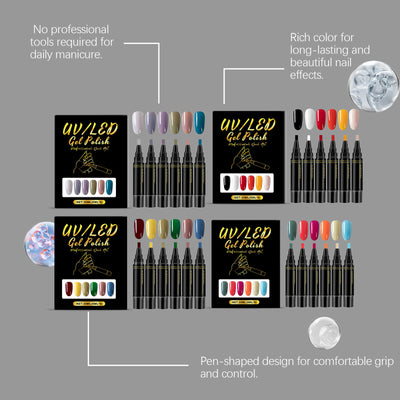 Set de Bolígrafos Adhesivo para Uñas - Image 12