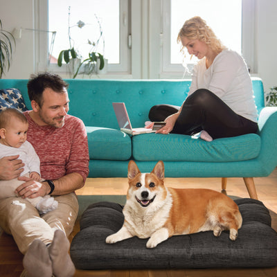 Cama Térmica Acogedora para Perros Grandes - Nido Cálido de Invierno - Image 5