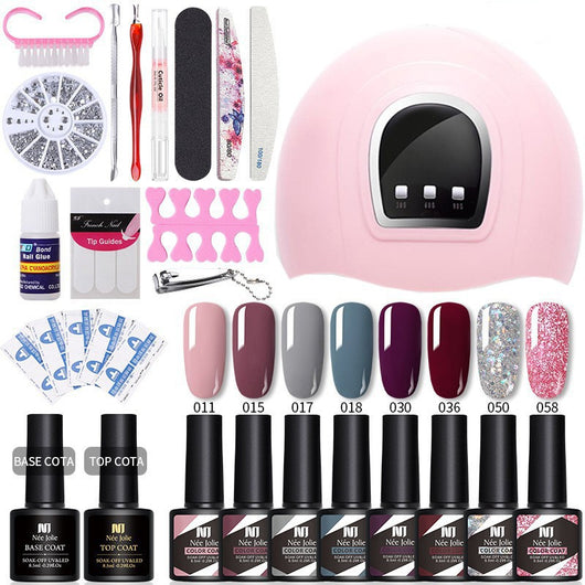 Kit Completo de Lámpara UVLED para Uñas de Gel - Principiantes - Image 4