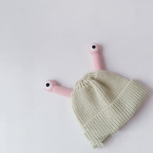 Gorro de Punto para Niños Diseño de Rana Estilo Coreano - Image 5