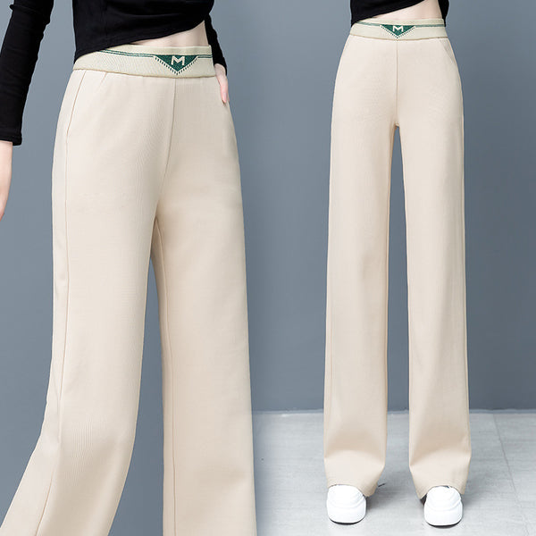 Pantalones Rectos Casuales con Tecnología de Alargamiento