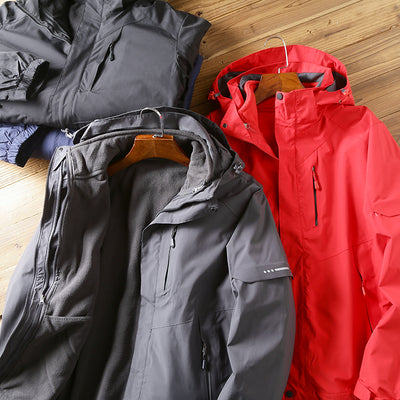 Chaqueta Outdoor 3 en 1 Desmontable con Forro Grueso - Image 2