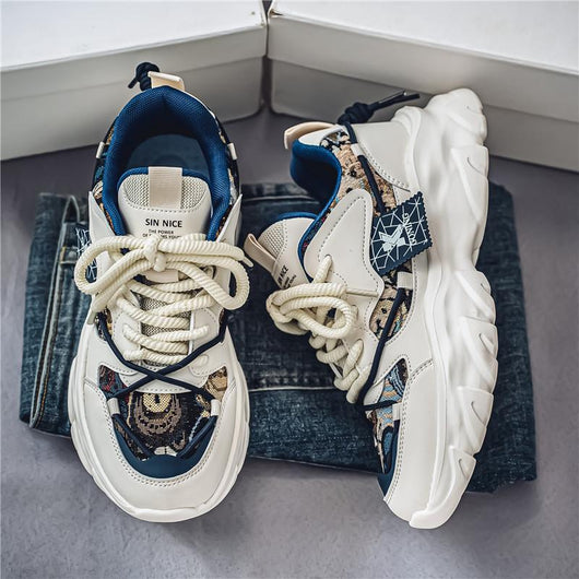 Tenis Deportivos Chunky Respirable para Hombre - Image 4