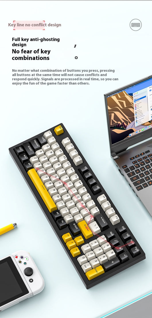 Kit Teclado Mecánico Personalizado + Ratón Gaming de Precisión - Image 41