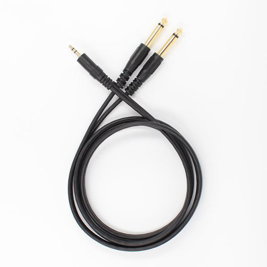 Cable de Audio 3.5mm a Doble 6.35mm para Mezcladora y Amplificador - Image 3