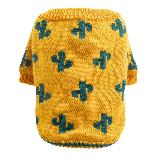 Suéter Cálido para Perros y Gatos con Diseño de Cactus y Cúrcuma - Image 6