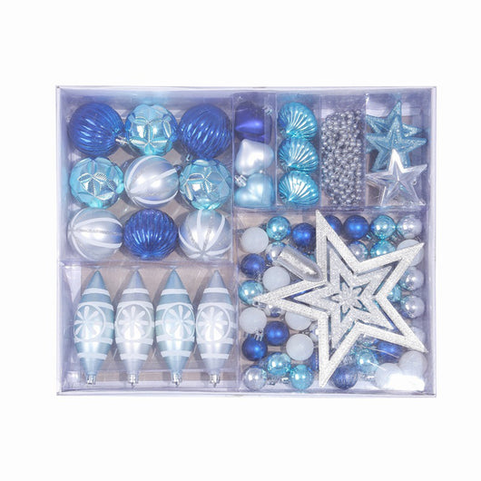 Bolas de Navidad Decorativas - Adornos para Árbol en Rojo, Oro, Plata y Azul - Image 31