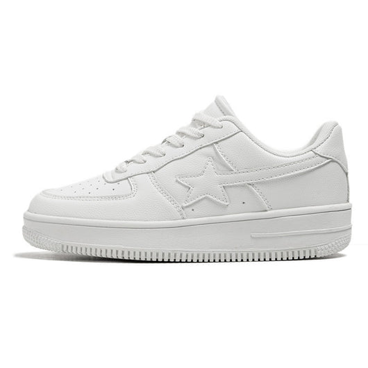 Tenis Blancos Casual con Suela Gruesa para Hombre - Image 3