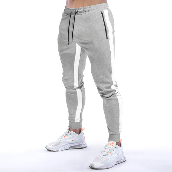 Pantalones Deportivos Fitness de Colores Sólidos para Hombre