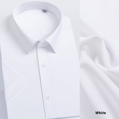 Camisa de Seda de Morera para Hombre - Impermeable y Sin Planchado - Image 7