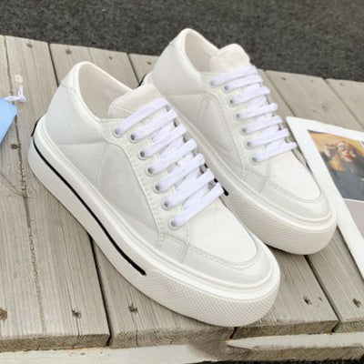 Zapatillas Plataforma Blancas Estilo Casual Trifle - Image 11