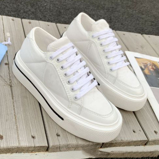 Zapatillas Plataforma Blancas Estilo Casual Trifle - Image 11